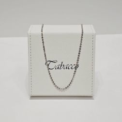 White Gold 50cm x 2,70mm Rolò Chain Necklace