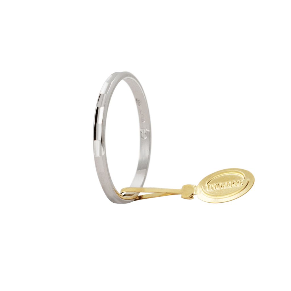 Fedina Mughetto Oro Bianco UNOAERRE