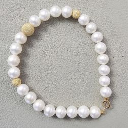 Yellow gold Scalar Beads bracelet