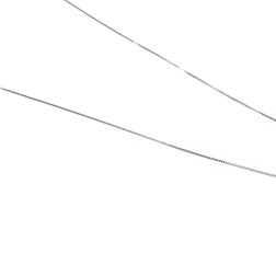 Girocollo veneta 40cm 0,5mm in oro bianco