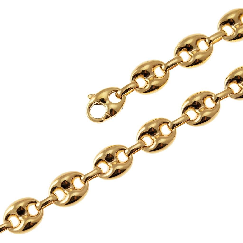Navy chain Necklace 51cm x 12.30mm