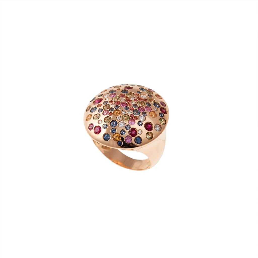 Rose Gold Confetti Ring