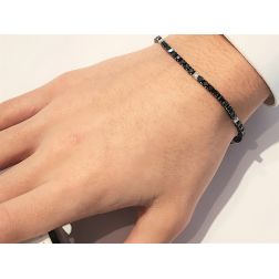 Bracciale Tennis DOT x 2.90mm foto indossata