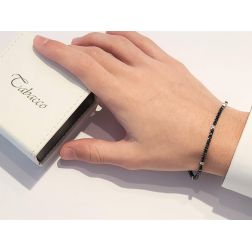 Bracciale Tennis DOT x 2.90mm foto indossata