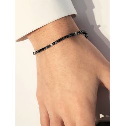 Bracciale Tennis DOT x 2.90mm foto indossata