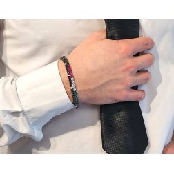 photo of worn DOT Tennis Bracelet x 2.90mm