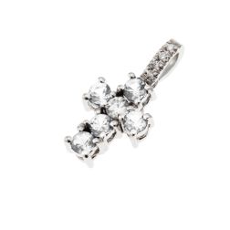 Diamonds Cross - width 8.3mm