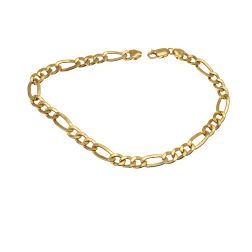 Bracciale a catena 3+1 Oro Giallo