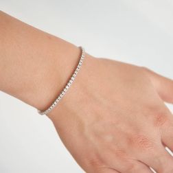 photo of worn Diamond Tennis Bracelet x 2.30mm