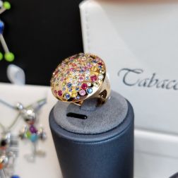 Rose Gold Confetti Ring