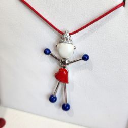 Doll "Cuoricina" Pendant