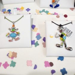 Clown "Orfeo" Pendant