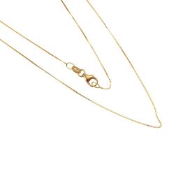 Collana Veneta in Oro Giallo - Chiusura Moschettone