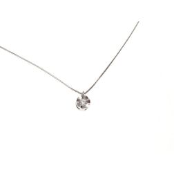 Collana Punto Luce Sfaccettato da 0,05 ct