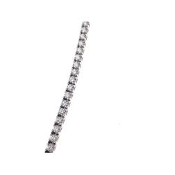 Diamond Squared Tennis Bracelet