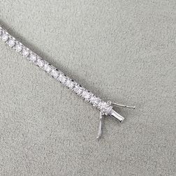 Bracciale Tennis a Piramide Diamanti x 4.10mm