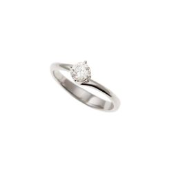 Solitario "Love Panarea" Diamante GIA da 0.40ct Platino
