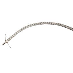 Bracciale Tennis a Piramide Diamanti 20cm x 3.70mm