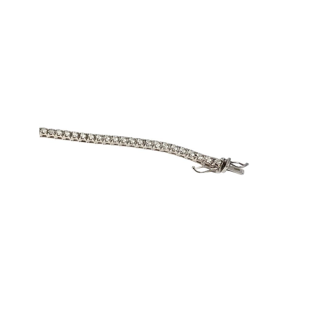 Diamond Piramid Tennis Bracelet 20cm x 3.20mm