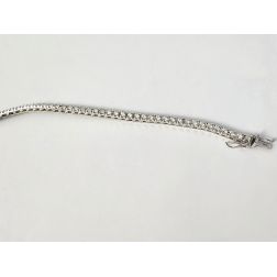 Bracciale Tennis a Piramide Diamanti 20cm x 3.20mm