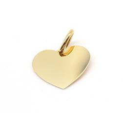Yellow Gold Small Heart Pendant
