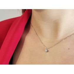 Photo of worn Necklace Sparkle 0.25ct