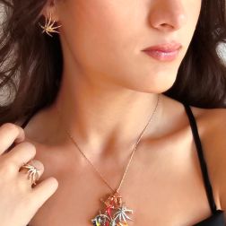 Photo of worn Ring Starfish Rose Gold