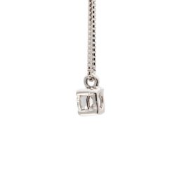 Light Point Solitaire Necklace 0.15ct