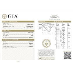 Diamante GIA 0.31ct G VS2
