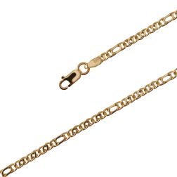 Figaro link chain bracelet x 2.50mm