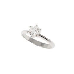 Pantelleria Engagement Diamond Ring in 18kt white gold