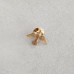 Yellow Gold Bird Brooch