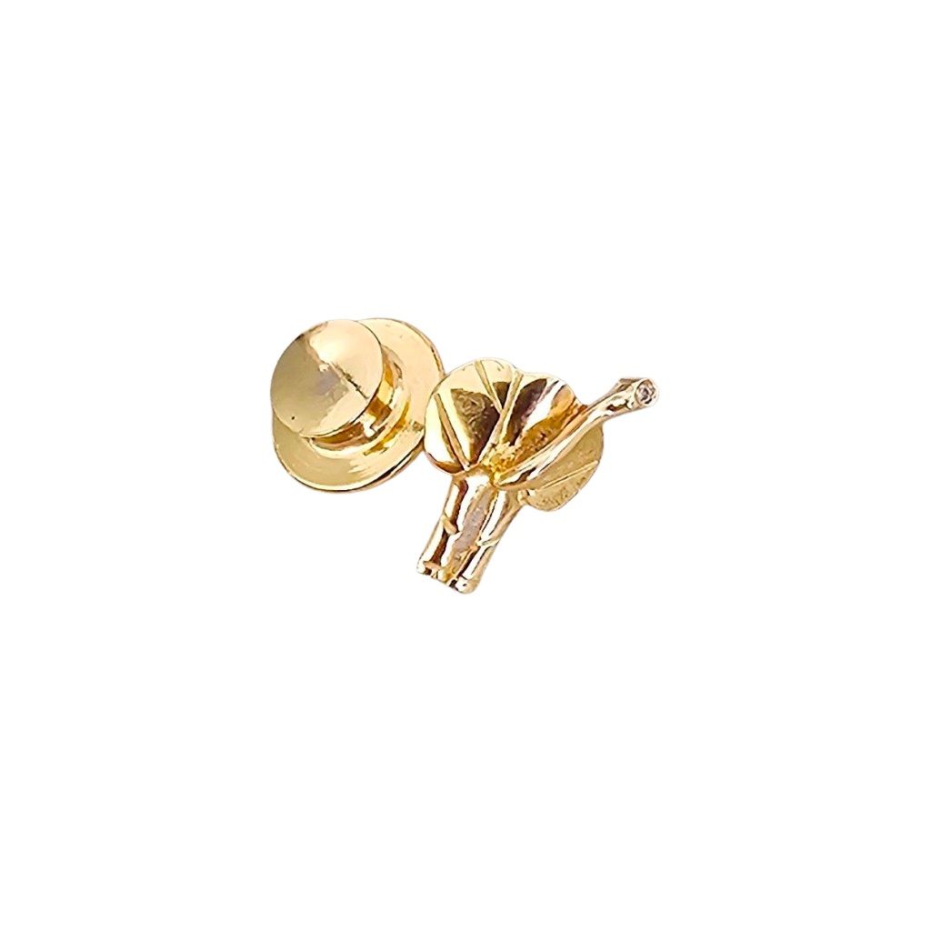 Spilla Elefante in Oro Giallo con Diamantino