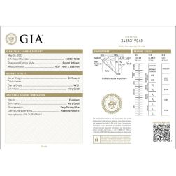 0.31ct GIA E VVS1 Diamond