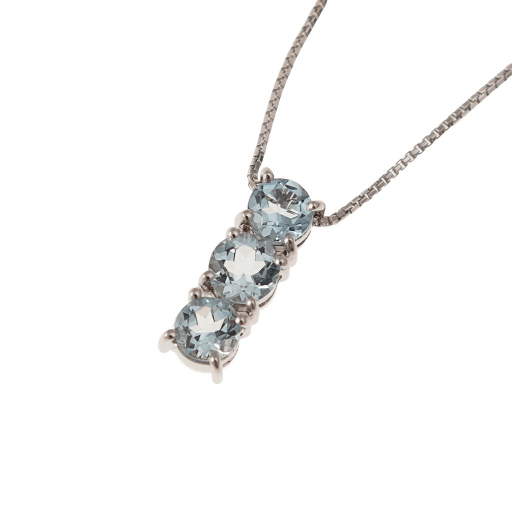 Girocollo Trilogy Acquamarina (1.25cm x 4.7mm)
