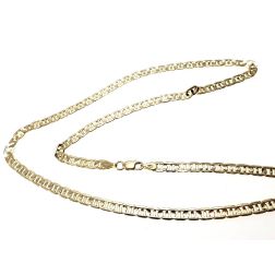 18kt Yellow Gold 60cm x 3.50mm Traversino Necklace
