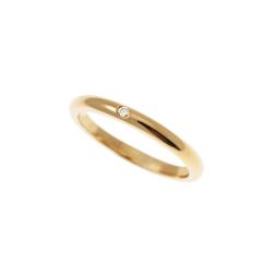 Wedding band Classic Francesina 3gr UNOAERRE Yellow Gold Example with Diamond