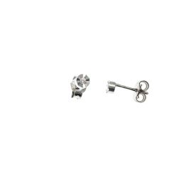 Earrings Faceted Circle 0,020ct - 3.30mm
