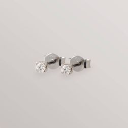 Orecchini Solitari Sparkle Diamanti 0.13ct