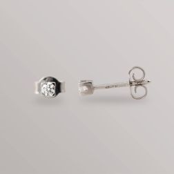 Solitaire Sparkle Diamond Earring 0.13ct