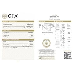 GIA Diamond 0.21ct G VS2