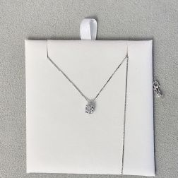 Light Point Solitaire 0.70ct/0.80ct Diamond Venetian Necklace