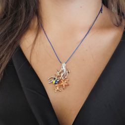 Photo of worn Marine Aquarium Pendant