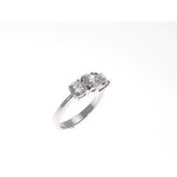 Anello Trilogy Basic 1,64 ct certificati GIA