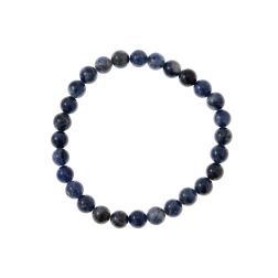 Bracciale Elastico interno con sfere 6.50mm Lapislazzuli