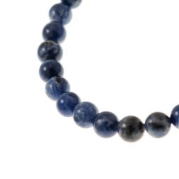 Bracciale Elastico interno con sfere 6.50mm Lapislazzuli