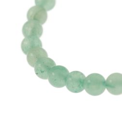 Bracciale Elastico interno con sfere 6.50mm Avventurina Verde