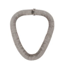 Collana Magnificent Oro Bianco 19.20mm