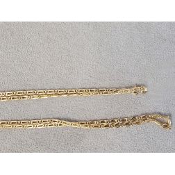 50cm Necklace "Pernice" width 2.50mm 18kt yellow gold