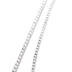 Climbing Diamond Tennis Necklace